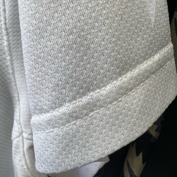 Nike Running Dri Fit Shirt Womens White Short sleeve Shirt SzM - Picture 9 of 11